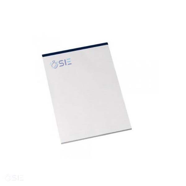 Notepad, plain,100 sheets, A6 size