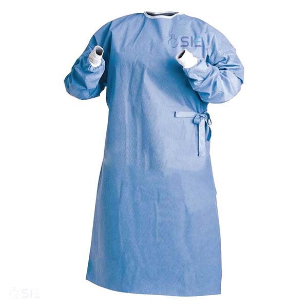 Gown, surgical, woven