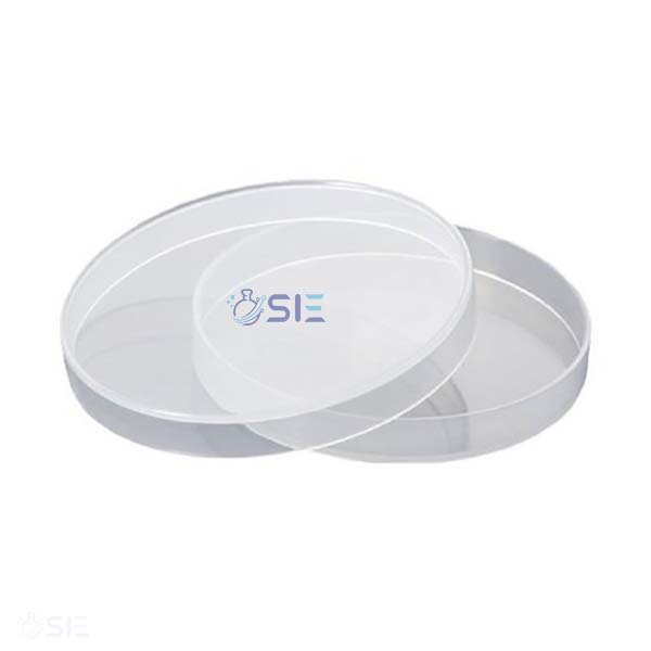 Petri dish, glass, with lid
