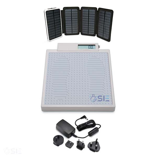 Electronic scale for weighing adults and children