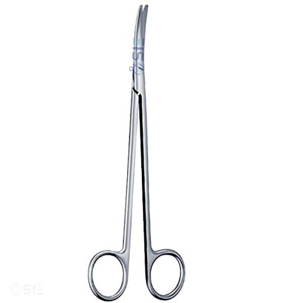 Scissors, Metzenbaum Nelson, 180 mm, curved, blunt