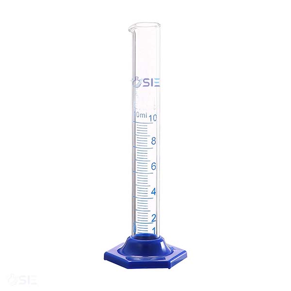 Cylinder, measuring, plastic, 10ml