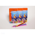 Colouring pencils,12 assorted colours,
