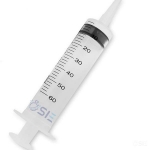 Syringe, feeding, 50 ml, catheter tip, sterile