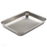 Tray, dressing, stainless steel, 480 x 330 x 20mm